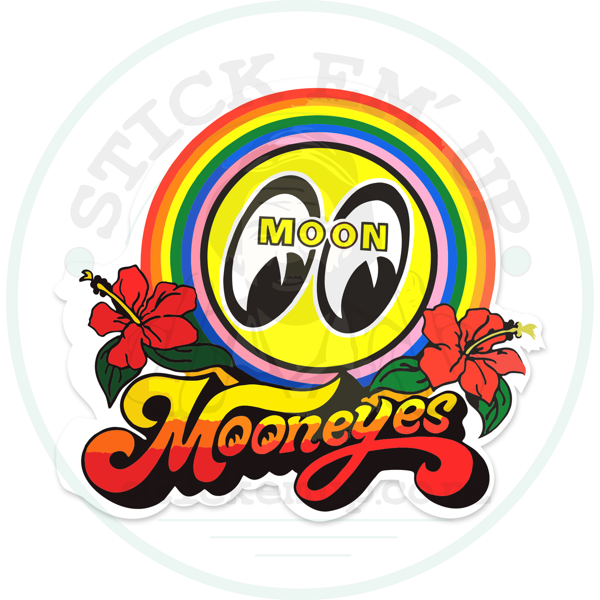 Moon eyes – sticker cut contour and Stick Em’ Up watermark