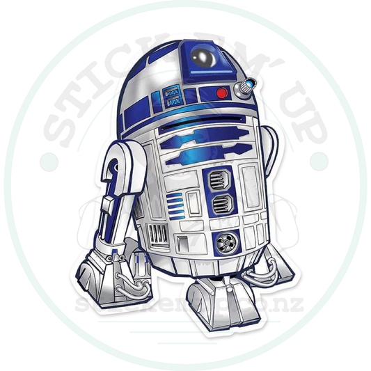 R2D2 – sticker cut contour and Stick Em’ Up watermark
