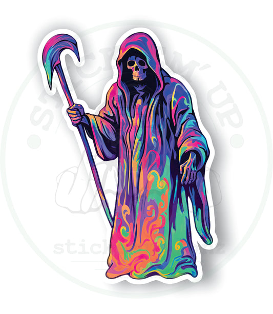 Rainbow Reaper Sticker