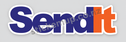 Send It Parody Sticker – watermarked product preview