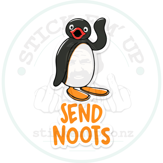 send Noot's – sticker cut contour and Stick Em’ Up watermark