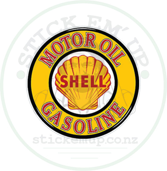 Shell motor oil gasoline
