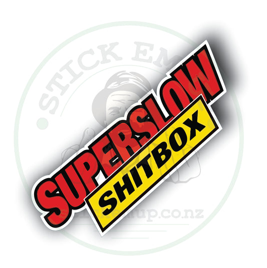 Superslow Sticker – Budget Builds, Maximum Vibes 🐢🚗