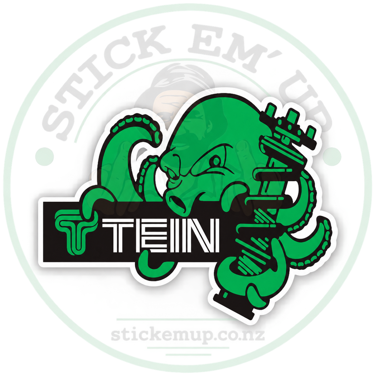 TEIN Octopus Sticker — logo-watermarked preview