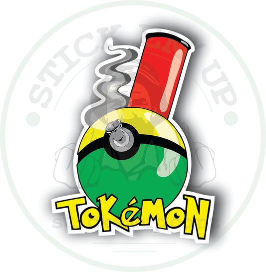 Tokémon Sticker – Blaze It, Catch ‘Em All