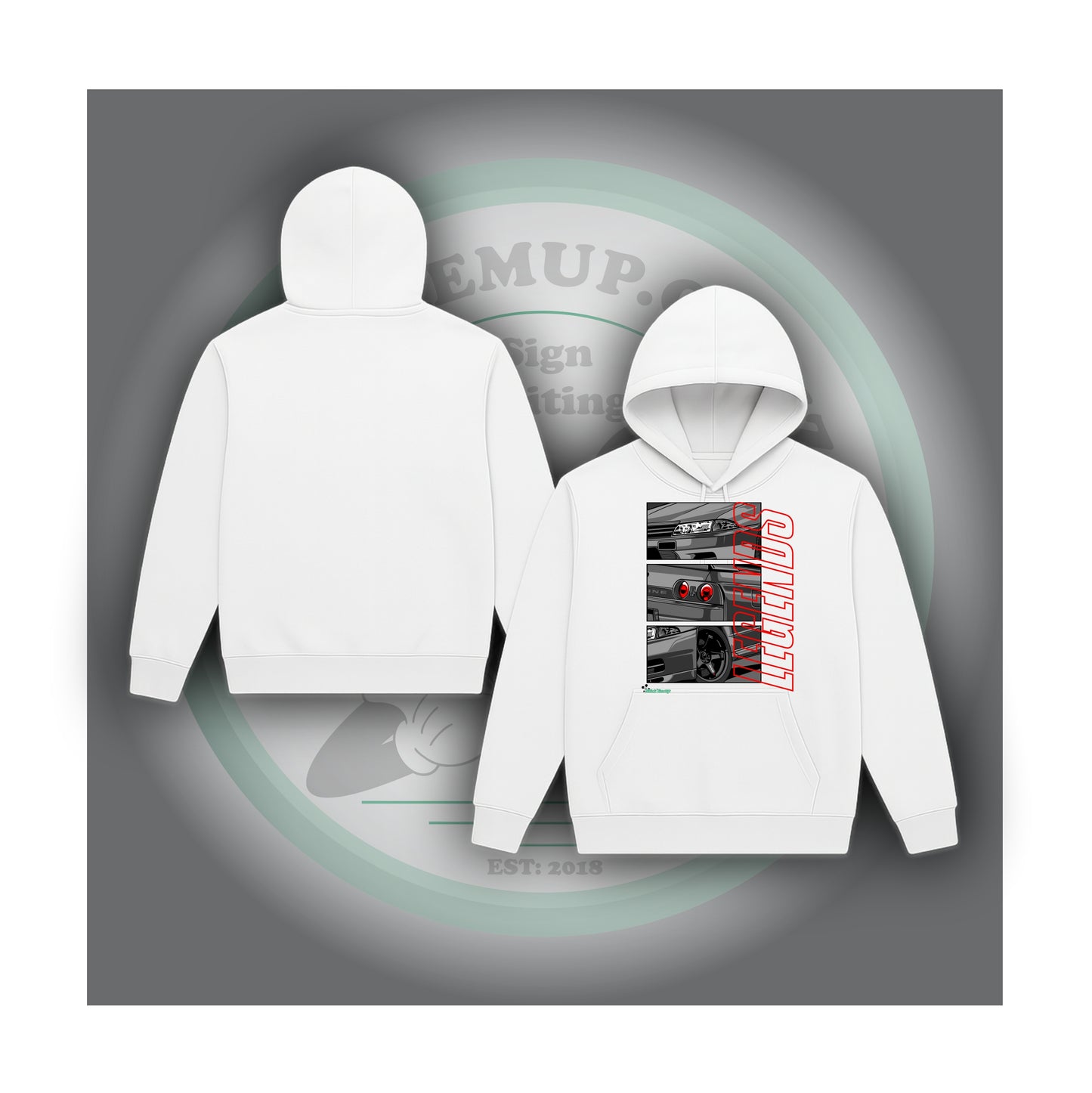Skyline Legends White Hoodie